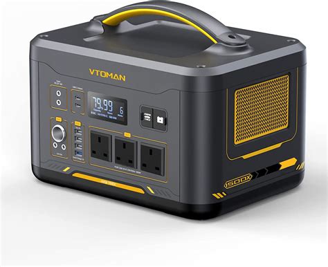 vtoman 1500|VTOMAN FlashSpeed 1500 Portable Power Station 1500W。